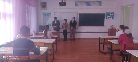 Республикалық лингвистикалық олиммпиаданың мектепішілік кезеңінің өтілуі.